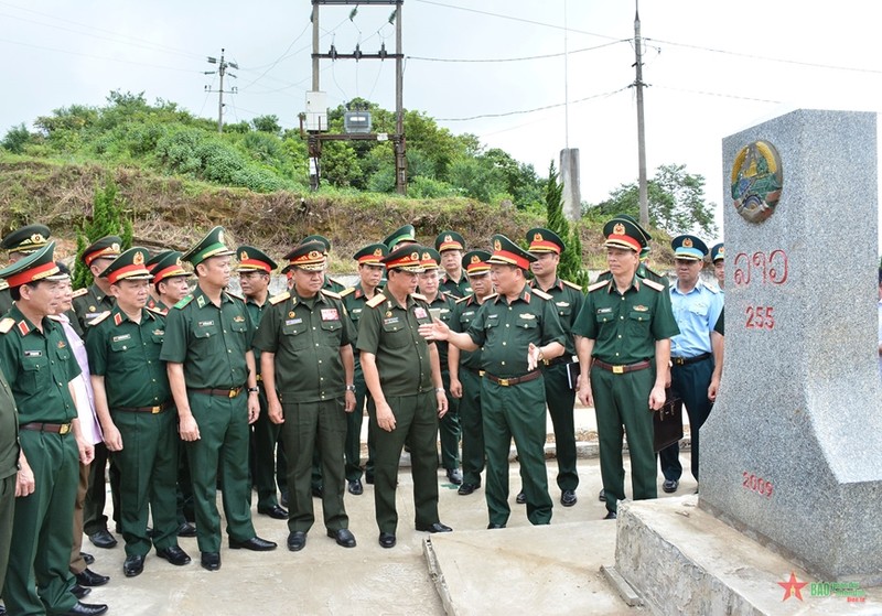 Revisan preparativos del Intercambio Amistoso de Defensa Fronteriza Vietnam-Laos.