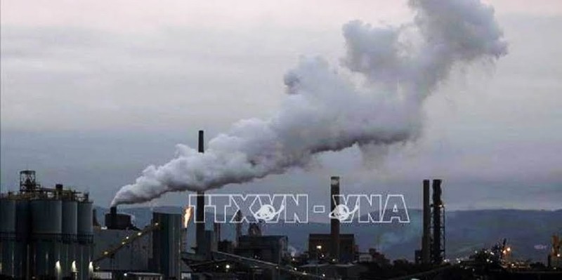 Humo de una fábrica en Australia. (Foto: Getty Images/VNA)