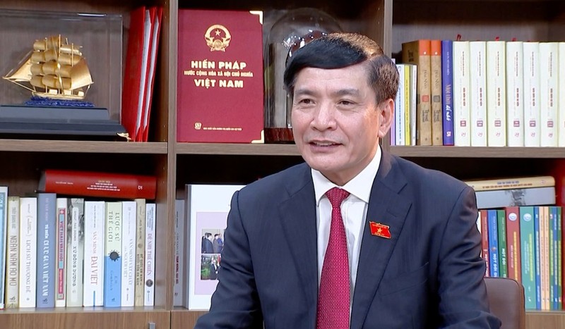 El secretario general y jefe de la Oficina Parlamentaria de Vietnam, Bui Van Cuong. (Foto: VNA)