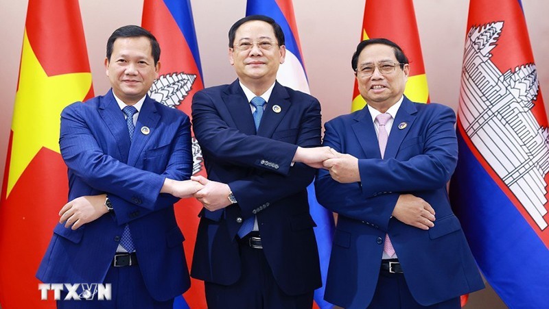 Premieres de Vietnam, Laos y Camboya sostienen desayuno de trabajo