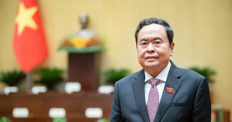 El presidente de la Asamblea Nacional de Vietnam, Tran Thanh Man.