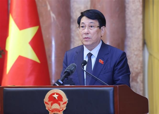 El flamante presidente de Vietnam, Luong Cuong. (Fuente: VNA)