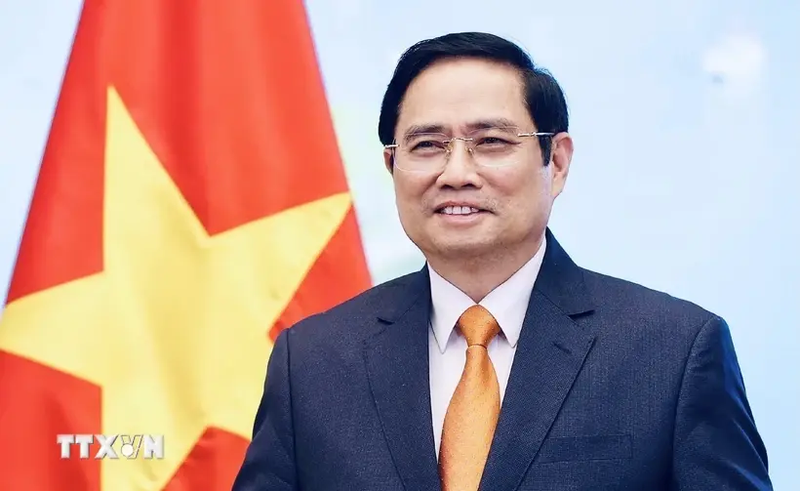 El primer ministro vietnamita, Pham Minh Chinh. (Fuente: VNA)