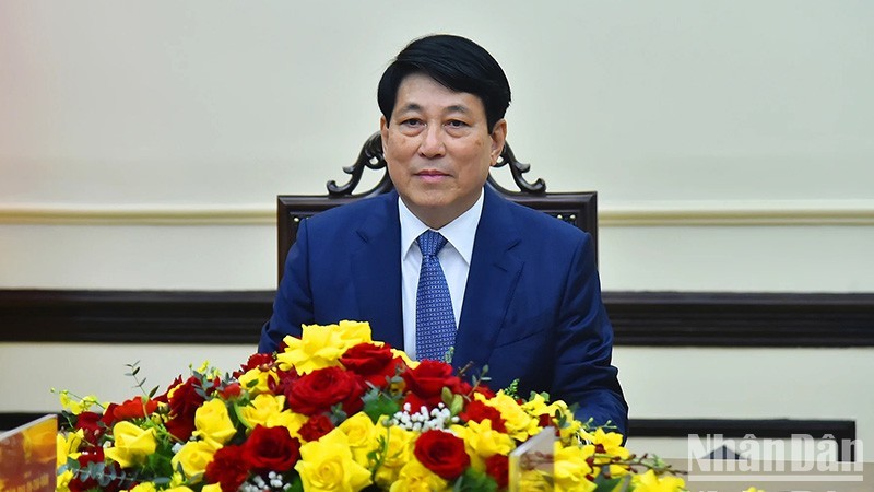 El presidente de Vietnam, Luong Cuong.