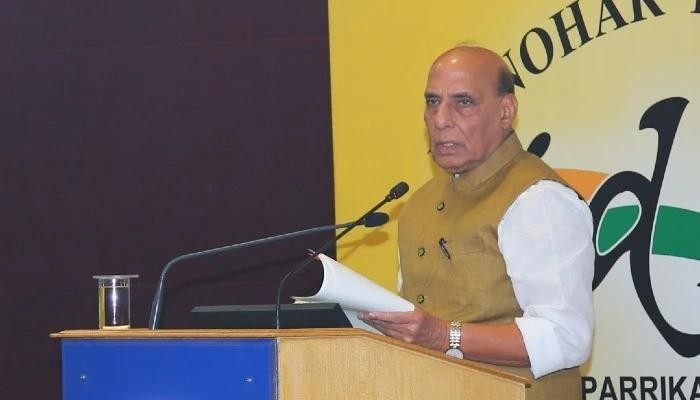 El ministro de Defensa indio Rajnath Singh (Foto: indianewsnetwork.com)