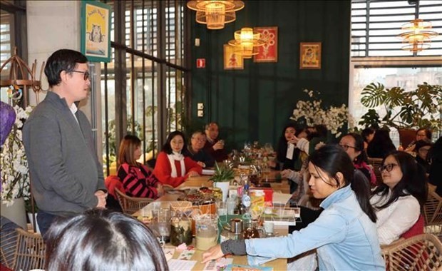 En el restaurante "Hanoi Station". (Fotografía: VNA)