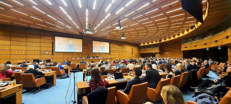 En la sesión informativa acerca de la Convención de la ONU sobre la lucha contra los delitos cibernéticos y las acciones de implementación de la misma. (Fotografía: VGP)