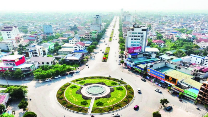 Vista de la ciudad de Nam Dinh. (Fotografía: Nhan Dan)