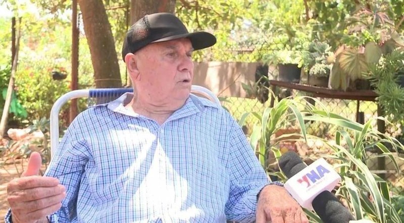Oreste Margarito Carral Delgado en la entrevista. (Fotografía: VNA)