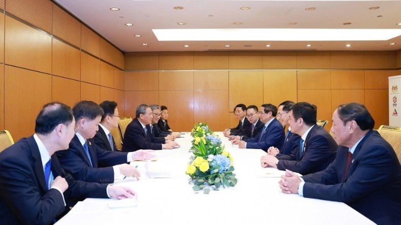 Escena de la reunión. (Fotografía: VNA)