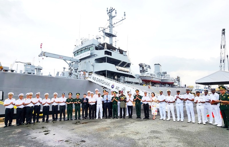 Los delegados de ambas partes. (Fotografía: Ministerio de Defensa de Vietnam)