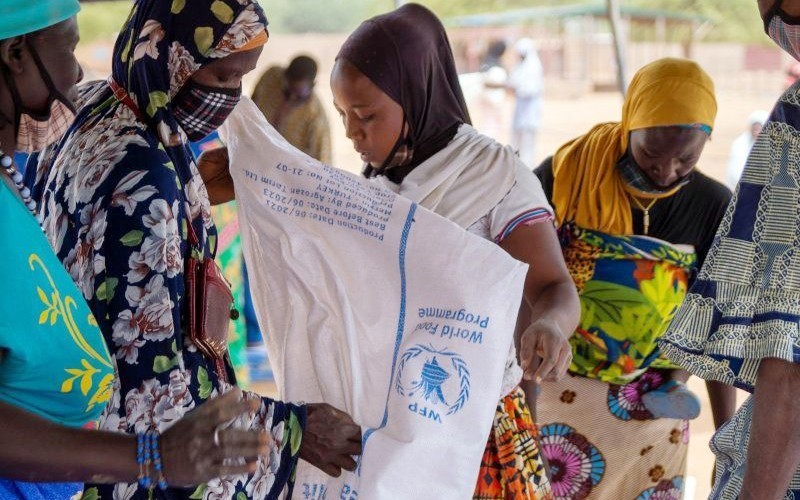 Muchos africanos dependen de alimentos apoyados. (Fotografía: WFP)