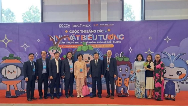 Los delegados en el evento.