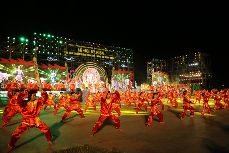 Gala conmemorativa para celebrar el 235.º aniversario de la victoria de Ngoc Hoi - Dong Da (1789 - 2024). (Fotografía: VOV)