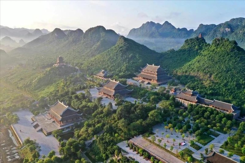 La pagoda de Tam Chuc de la provincia norteña de Ha Nam. (Foto: VNA)