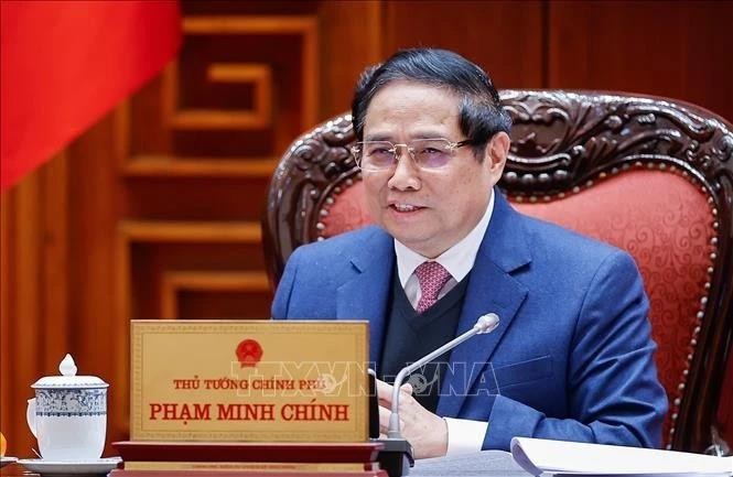 El primer ministro Pham Minh Chinh. (Foto: VNA)