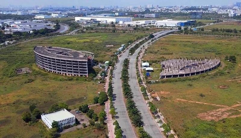 El parque de alta tecnología de Saigon implementa este año unos 12 proyectos con un capital de inversión total de más de mil millones de dólares (Foto: VNA)