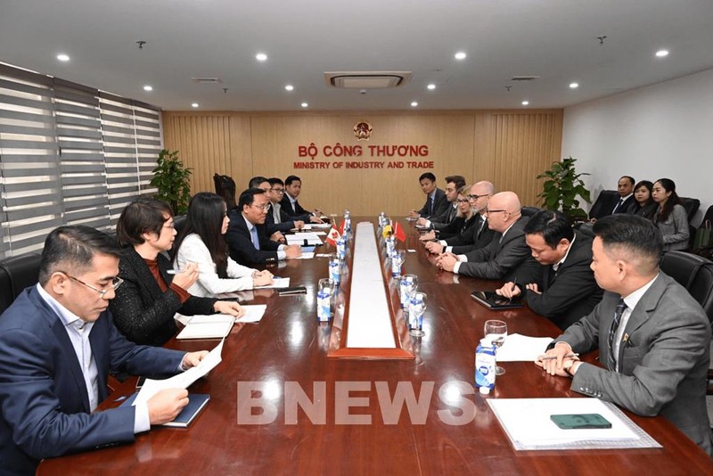 Panorama de la reunión (Foto: congthuong.vn)