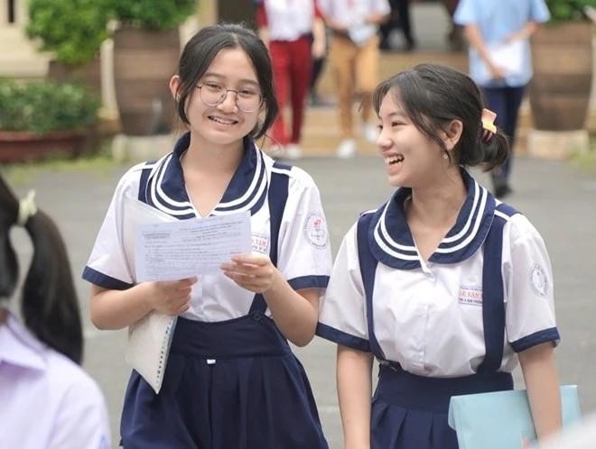 Estudiantes de Ciudad Ho Chi Minh (Foto: https://laodong.vn/)