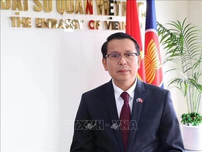 El embajador vietnamita en Nueva Zelanda, Nguyen Van Trung. (Foto: VNA)