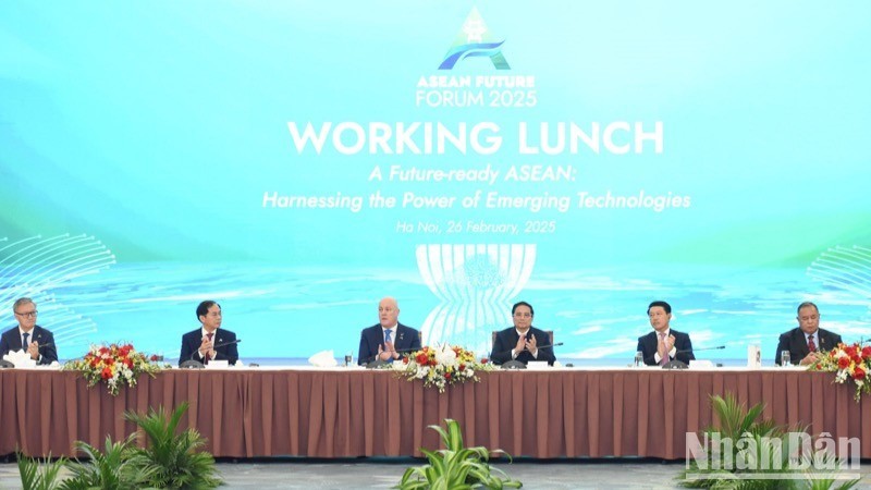 El evento fue efectuado en el marco del Foro del Futuro de la Asean 2025 (Foto: VNA)