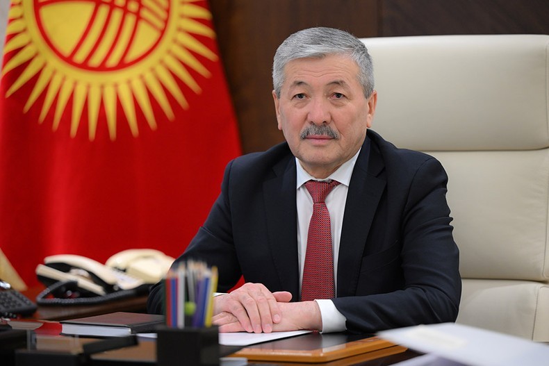 El primer ministro de Kirguistán, Adylbek Kasimalyev (Foto: Cancillería de Vietnam)