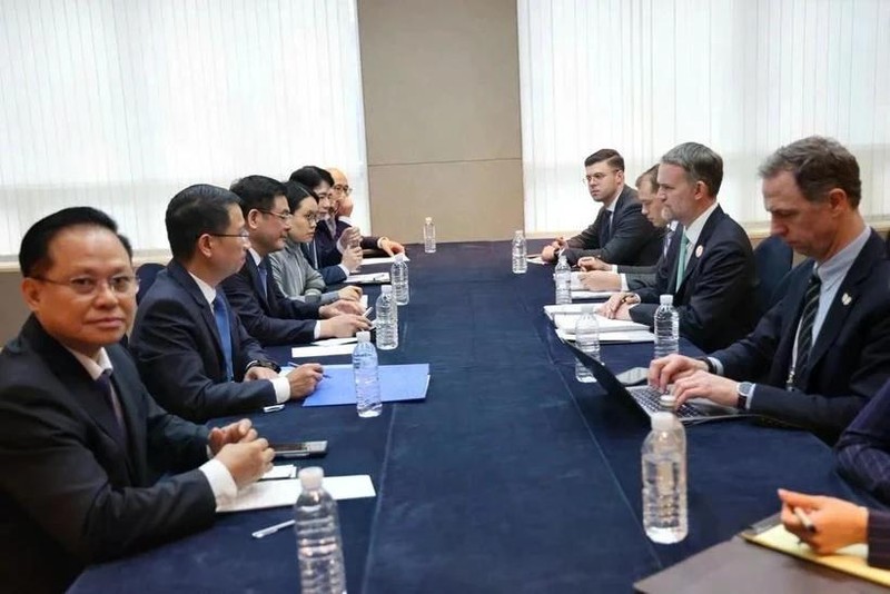 Panorama de la reunión. (Foto: VNA)