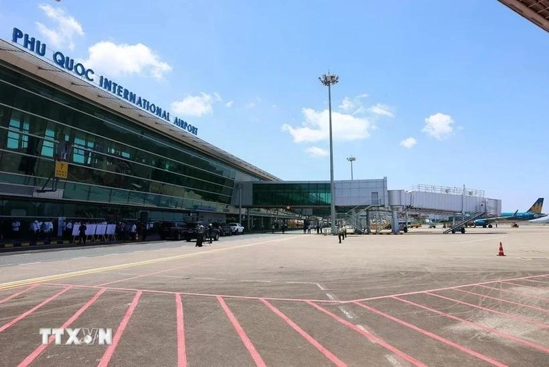 El Aeropuerto Internacional de Phu Quoc, provincia sureña de Kien Giang (Foto: VNA)