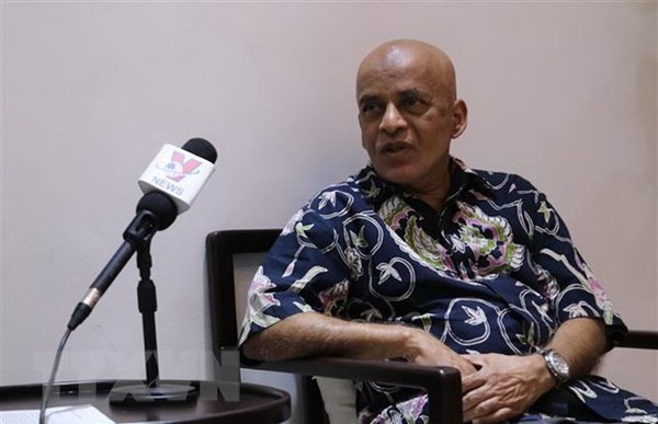 El periodista indonesia Veeramalla Anjaiah (Fotografía: VNA)