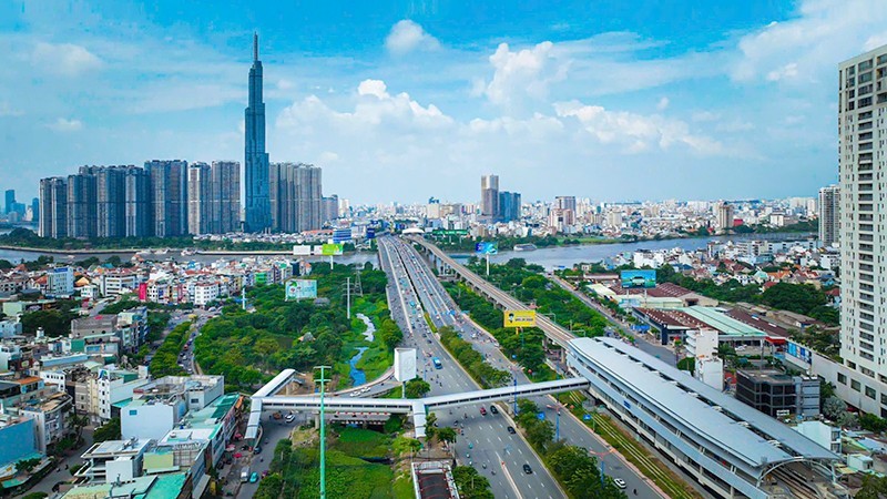 Ciudad Ho Chi Minh es conocida como una metrópoli dinámica y vibrante. (Foto: Hoang Trieu)