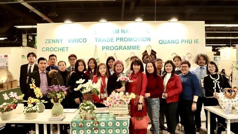 Un total de 65 empresas vietnamitas exponen sus productos en Ambiente 2025 (Foto: VNA)