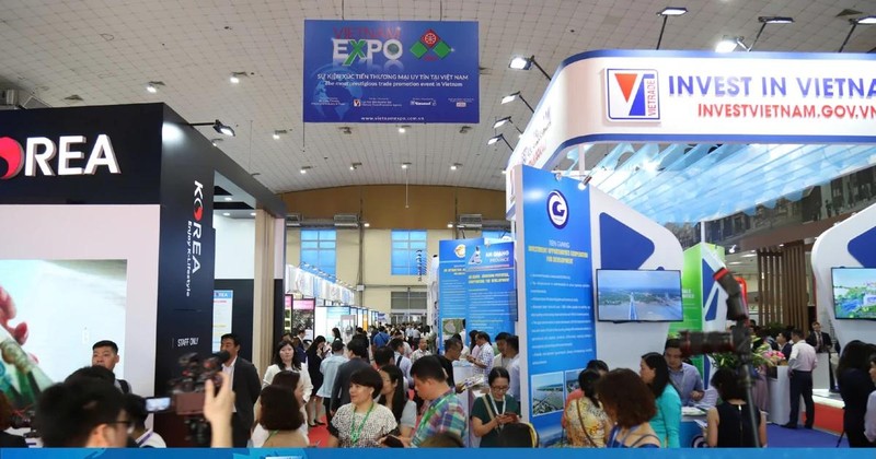 La Feria Internacional de Comercio de Vietnam (VIETNAM EXPO) 2025 tendrá lugar en Hanói del 2 al 5 de abril próximo. (Foto: VNA)