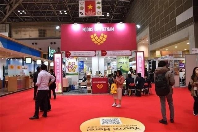 El pabellón de Vietnam en el Foodex Japan 2025 (Foto: VNA)