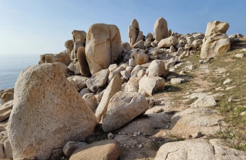 En el parque de piedras. (Foto: VNA)