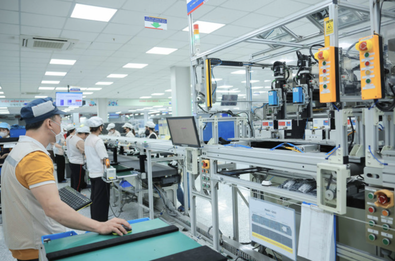 Los componentes electrónicos son uno de los productos que Vietnam exporta a Sri Lanka. (Foto: VNA)