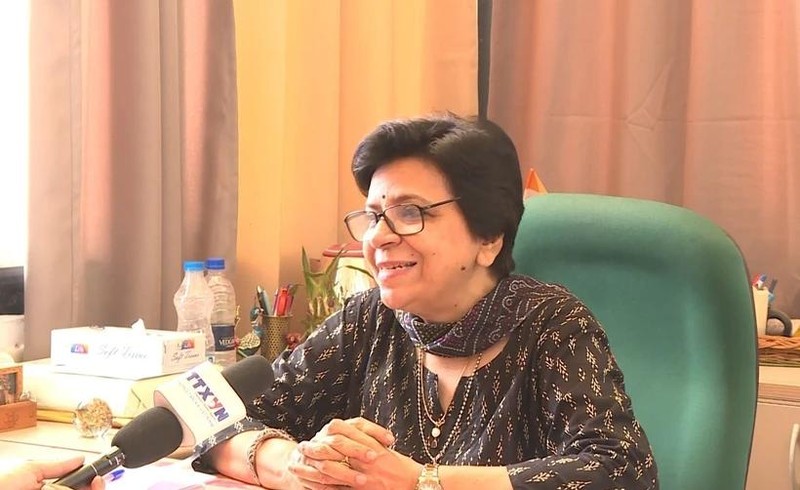 La profesora Archana Upadhyay, de la Escuela de Estudios Internacionales de la Universidad Jawaharlal Nehru de Nueva Delhi, India. (Foto: VNA)