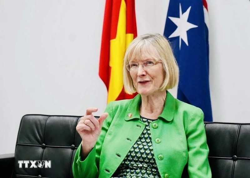 La embajadora de Australia en Vietnam, Gillian Bird (Foto: VNA)