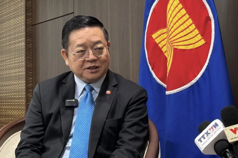 El secretario general de la Asean, Kao Kim Hourn (Foto: VNA)