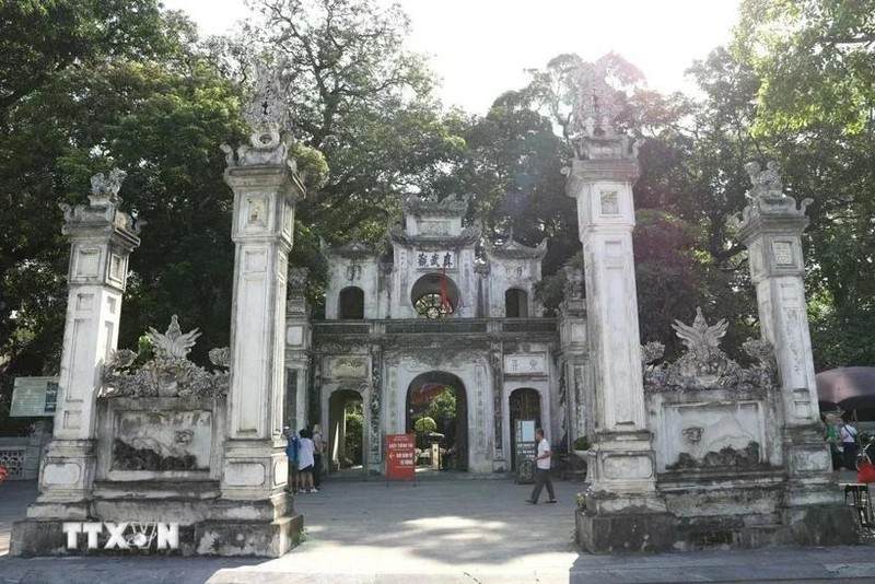 El templo Quan Thanh. (Foto: VNA)