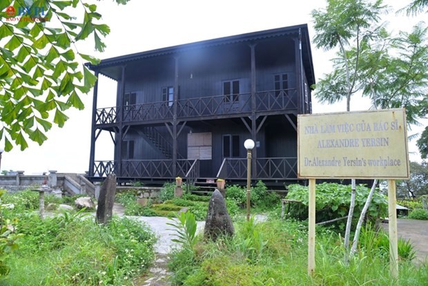 Lugar de trabajo del médico francés-suizo Alexandre Yersin en Khanh Hoa. (Foto: VNA)