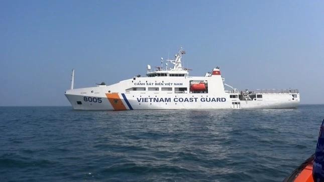 Un barco de la Guardia Costera de Vietnam. (Foto: VNA)