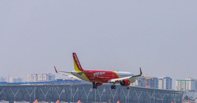 Un avión de Vietjet Air. (Foto: VNA)