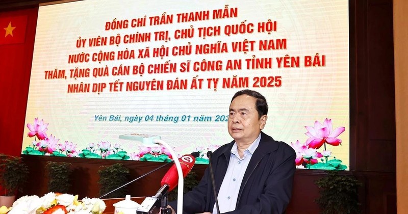 El presidente de la Asamblea Nacional de Vietnam, Tran Thanh Man. (Foto: VNA)