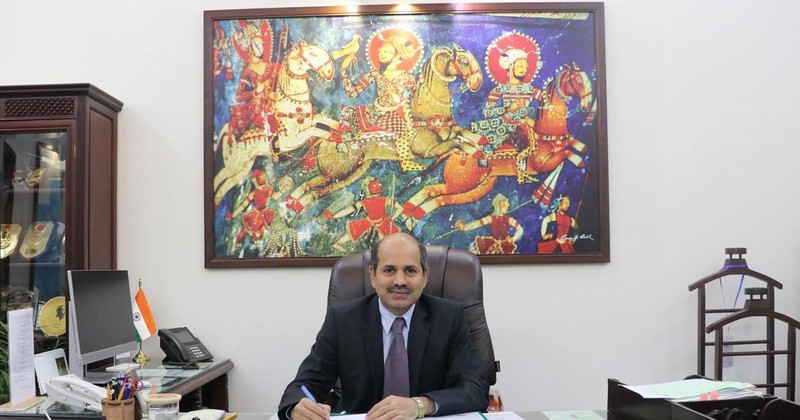 El embajador de la India en Vietnam, Sandeep Arya. (Foto: VNA)