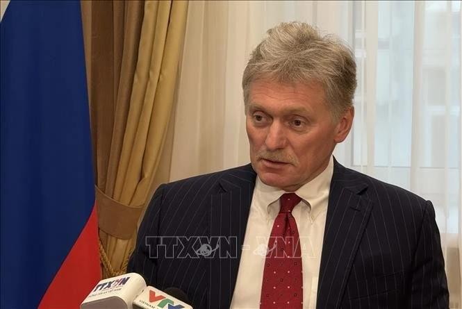 El portavoz del Kremlin, Dmitry Peskov. (Foto: VNA)