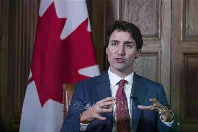 El primer ministro de Canadá, Justin Trudeau. (Foto: VNA)