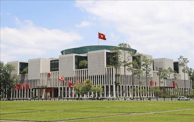 El edificio de la Asamblea Nacional de Vietnam. (Foto: VNA)