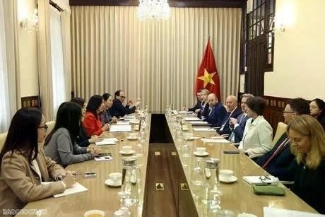 Panorama de la reunión. (Foto: baoquocte.vn)