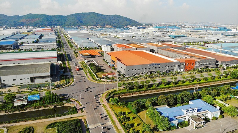 Parque industrial de Van Trung, en el distrito de Viet Yen, de la provincia de Bac Giang. 