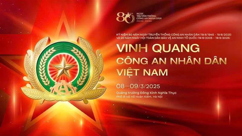 Realizarán múltiples actividades en Vietnam para conmemorar Día Tradicional de la Policía Popular. (Foto: VNA)